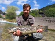 Richard and trophy Brown trout
